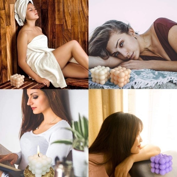 ⭐️abound lifestyle bubble candle-French vanilla⭐️ - Picture 5 of 5